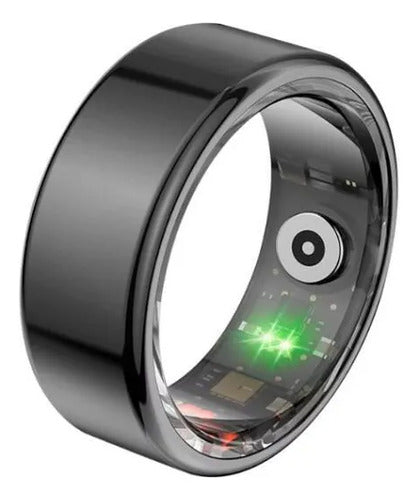 Anillo Inteligente Talle 7 Monitor Salud Deporte Ios Android Negro