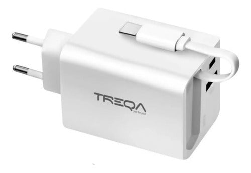 Cargador Pared 65w Celular Usb C Tipo C Carga Rapida Blanco