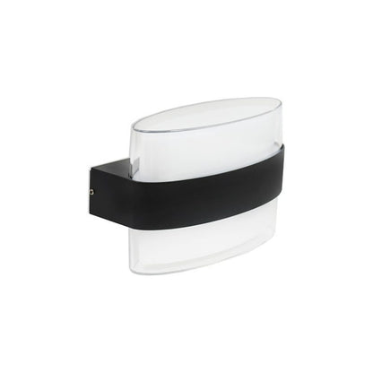 Set X4 Aplique Pared Exterior Luminaria Foco Bidireccional