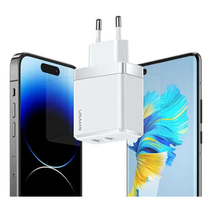 Cargador Pared 40w Tipo C Usb C Carga Rapida Negro