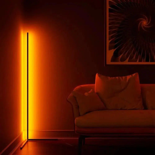 Set X2 Tira Led Barra Rgb Pie Luces Decorativas Control App Rgb