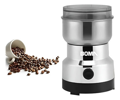 Molinillo Electrico De 300ml 150w Cafe Granos Acero Inox Plateado