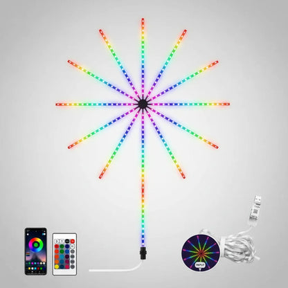 Tira Led Rgb Audiorítmica 11 Barras Control Remoto App Usb Multicolor