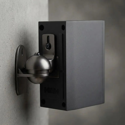 Soporte Pared Parlantes Giratorio Regulable Ajustable 180° Negro