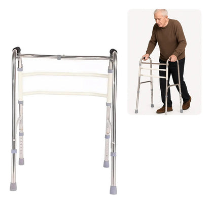 Andador Caminador Ortopedico Regulable Metalico Plegable