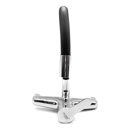 Grifo Monocomando 20cm Flexible Cocina Cromado Mesada Pared