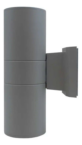 Set X6 Aplique Pared Exterior Luminaria Foco Bidireccional