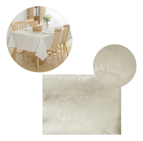 Mantel De Mesa Rectangular Poliester 150x230cm Aleatorio