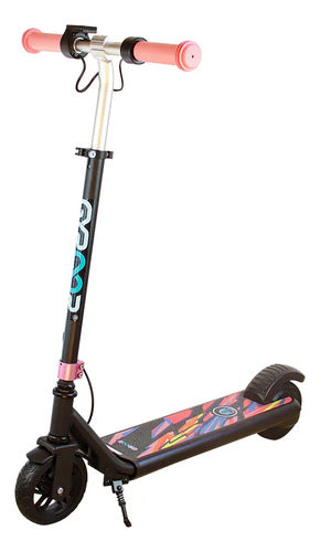 Monopatin Electrico Infantil Plegable 150w Bluetooth 16km/h Rosa