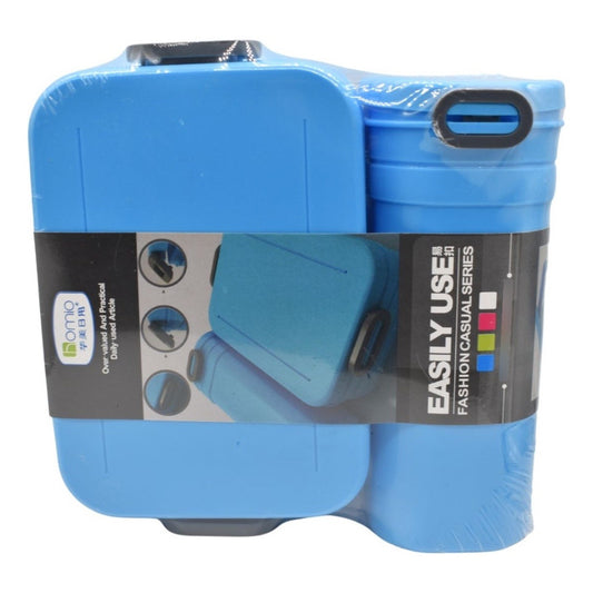 Lonchera Vianda De Plastico Incluye Vaso Con Filtro