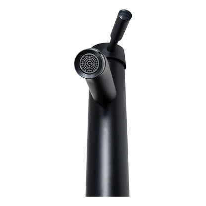 Canilla Negra Para Lavatorio Baño Monocomando Mezcladora