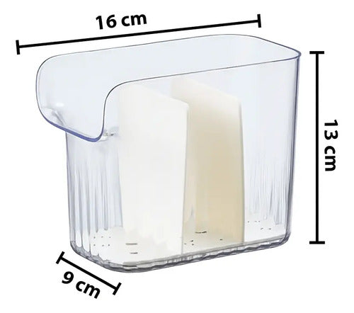 Organizador Para Cubiertos Utensilios Cocina De Acrilico Aleatorio