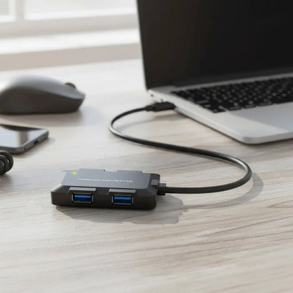 Adaptador Hub Usb Tipo C 4 Puertos Usb Notebook Pc Tablet
