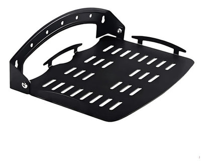 Soporte Para Canalera Tv Box Repisa Estante De Pared Negro