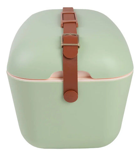 Heladera Termica Portatil Vintage 12 Lts Ideal Para Acampar Aleatorio