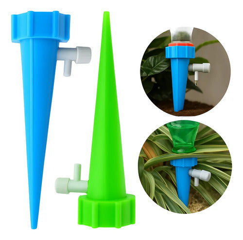 Estaca De Riego Por Goteo Automatico Regador Jardin X10