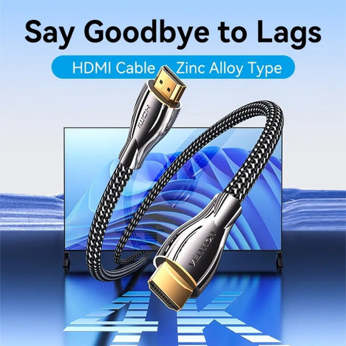 Cable Hdmi 3 Metros De Alta Velocidad 4k Hd Premium