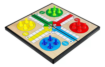 Ludo Magnetico Juego Mesa Clásico Educativo Tablero