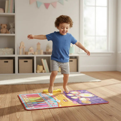 Alfombra Musical Interactiva Infantil Piano Plegable 60x75cm