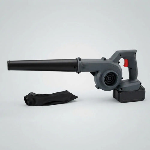 Soplador Aspiradora Portátil Turbo Recargable 6000mah 21v Negro