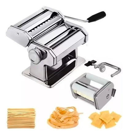 Maquina Raviolera Fabrica Ravioles Pasta Laminadora Acero In Gris