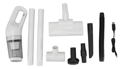 Aspiradora Inalambrica 2 En 1 Mano Varilla 1200mah Portatil Blanco
