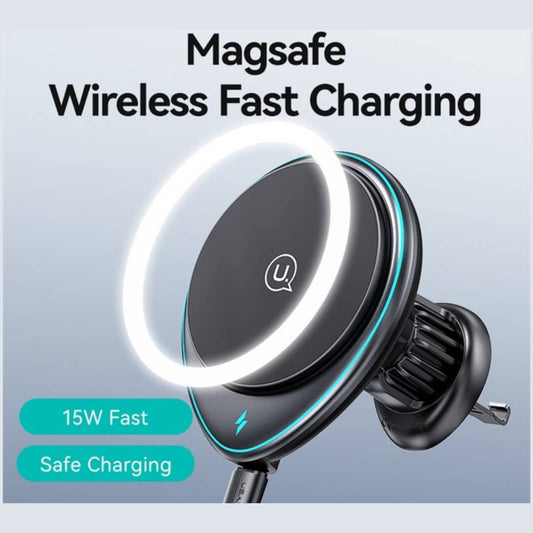 Cargador De Auto Inalambrico Magnetico 15w Para Ventilacion