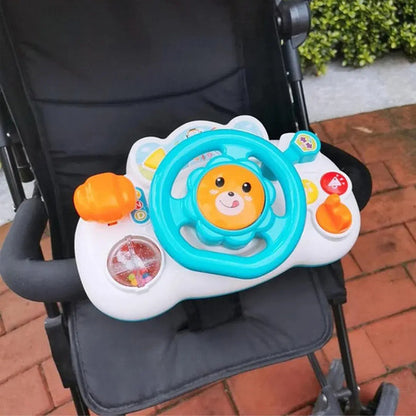 Juguete Infantil Interactivo Volante Musical Y Luces Niños