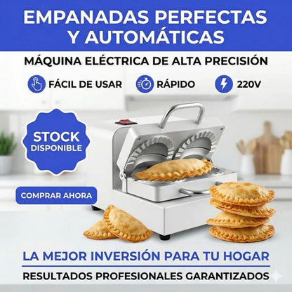 Maquina Empanadas Electrica Automatica Display Digital Blanco