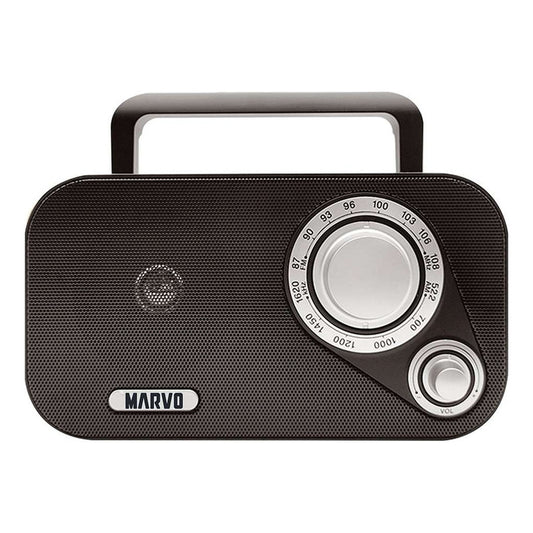 Radio Portatil Electrica Fm Am Color Negro