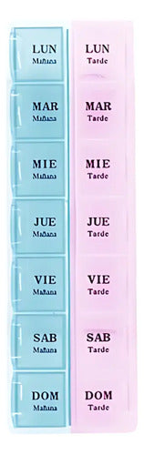 Pastillero Organizador Medicamentos En Español Semanal Varios