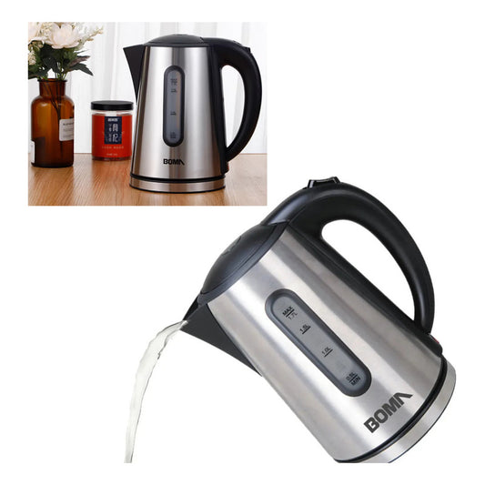 Jarra Electrica 1.7 Litros 1850w Caldera Acero Inoxidable