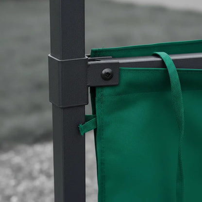 Lona Pared Gazebo 3 Lados Oxford 210 Toldo Lateral Poliester Verde