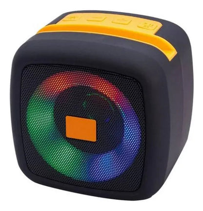 Parlante Bluetooth Portatil Mini Tws Tf Fm 1200mah 5w Audio Negro