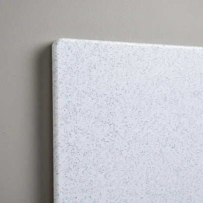 Tabla Plastica Cortar Picar Cocina Reforzada Antiderrame Granito Blanco Blanco