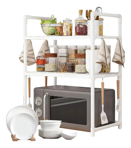 Organizador Cocina Estante Multiuso 69x48x26cm