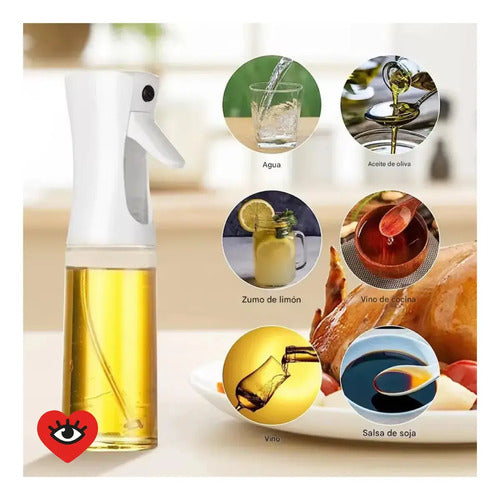 Dispensador Rociador X 2 Pulverizador Aceite Spray Oliva Veoquiero