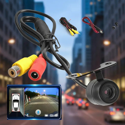 Camara Reversa Auto Vision Nocturna Conexion Radio Pantalla