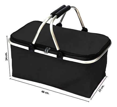 Bolsa Plegable Conservadora Picnic Camping Multiuso Asas Aleatorio