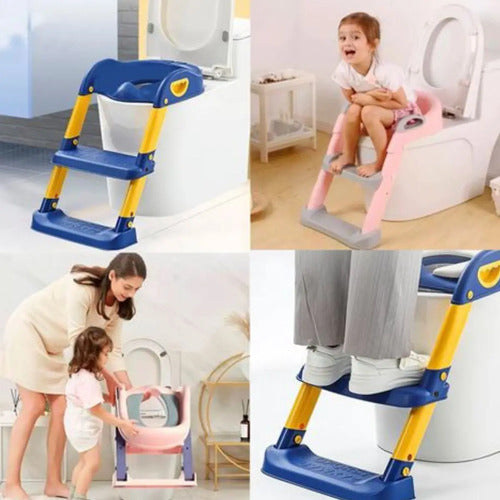 Reductor Water Escalera Inodoro Niños Infantil Baño