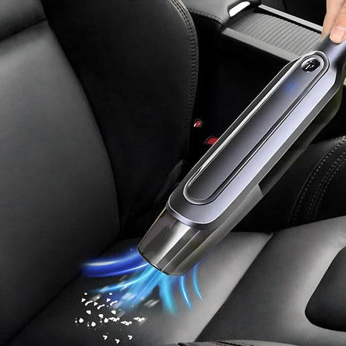 Mini Aspiradora Inalambrica Portatil Recargable Auto Hogar Negro