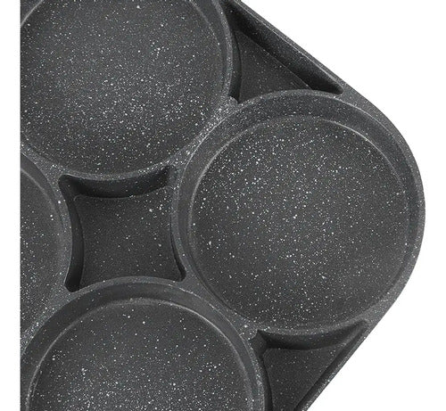 Sarten Antiadherente 4 Divisiones Huevos Tortillas Varios
