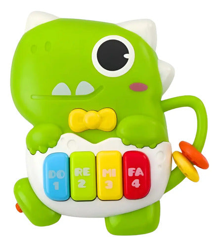 Juguete Interactivo Para Niños Piano Con Luz Y Sonido Niños Amarillo