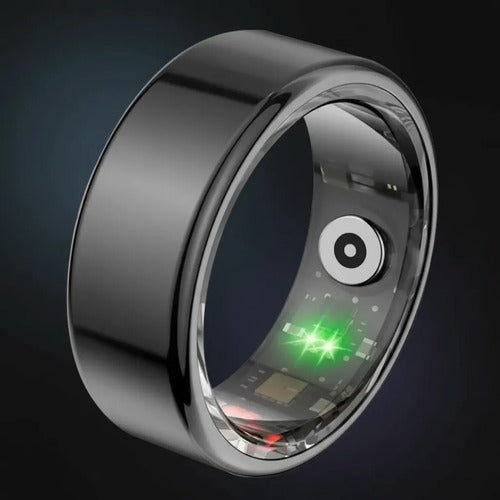 Anillo Inteligente Monitoreo Sueño Talle 9 Ios Android Negro 9