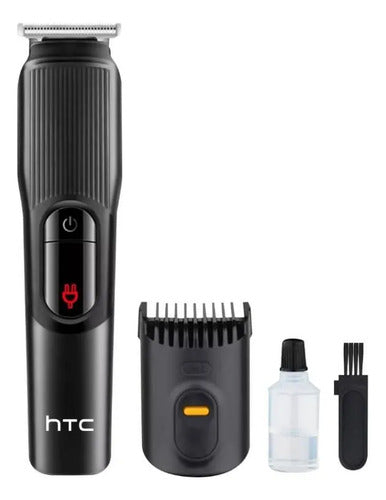 Cortapelo Htc Regulable Hoja T Inalambrica Pantalla Lcd Negro
