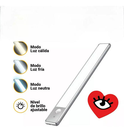 Combo X 2 Barra De Luz 40cm Bajo Alacena Cocina Luz Cálido/frio/neutro Veoquiero