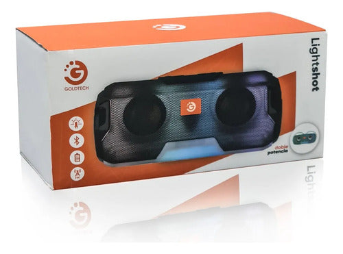 Parlante Inalambrico Bluetooth Ios Android Luces Rgb 4 Horas Aleatorio