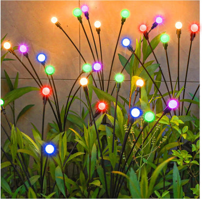 Set X10 Luces Solares Led Jardin Estaca Lampara Exterior