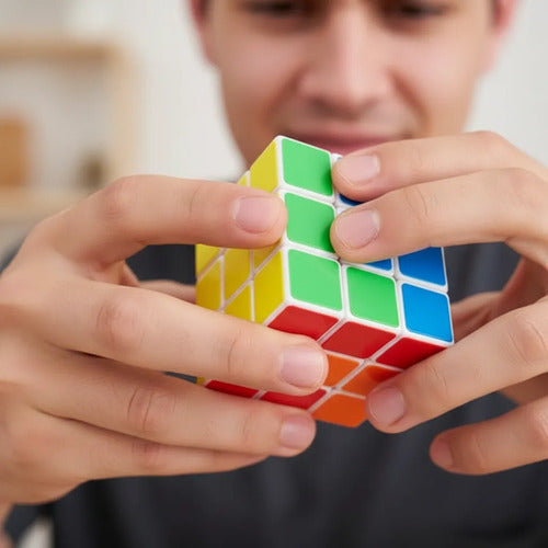 Cubo Rubik Magico Didactico Infantil Resolucion Logica Juego Multicolor