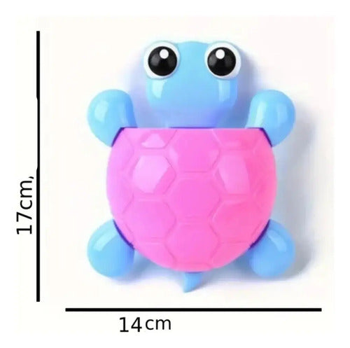Porta Cepillo De Dientes Infantil Diseño Tortuga